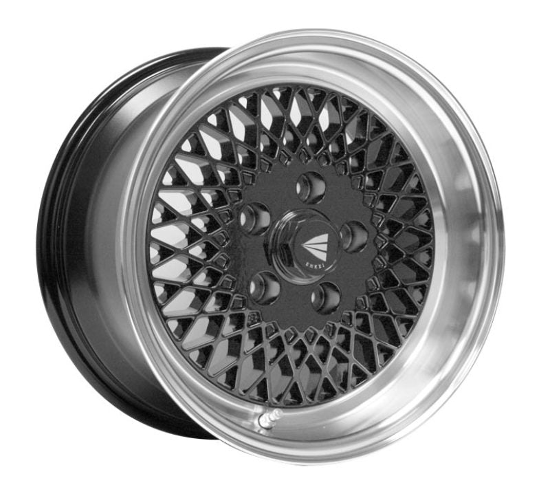 Enkei92 Classic Line 15x7 38mm Offset 4x100 Bolt Pattern Black Wheel 465-570-4938BK