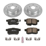 Power Stop 11-14 Acura TSX Rear Z23 Evolution Sport Brake Kit K5368