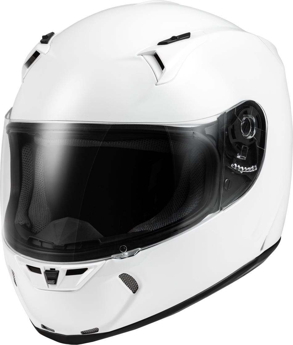 FLY RACING Revolt Solid Helmet White Md 73-8351M