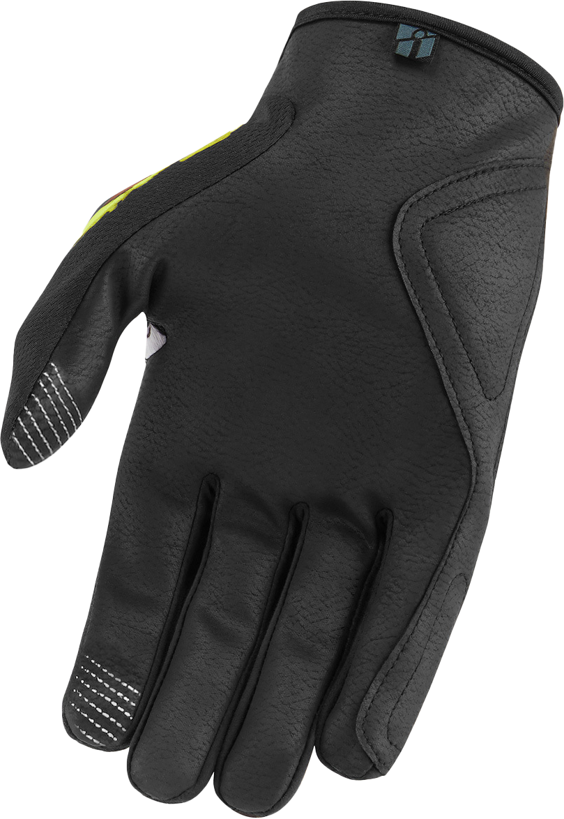 ICON Hooligan™ Facelift Gloves - Hi-Vis - Small 3301-4426