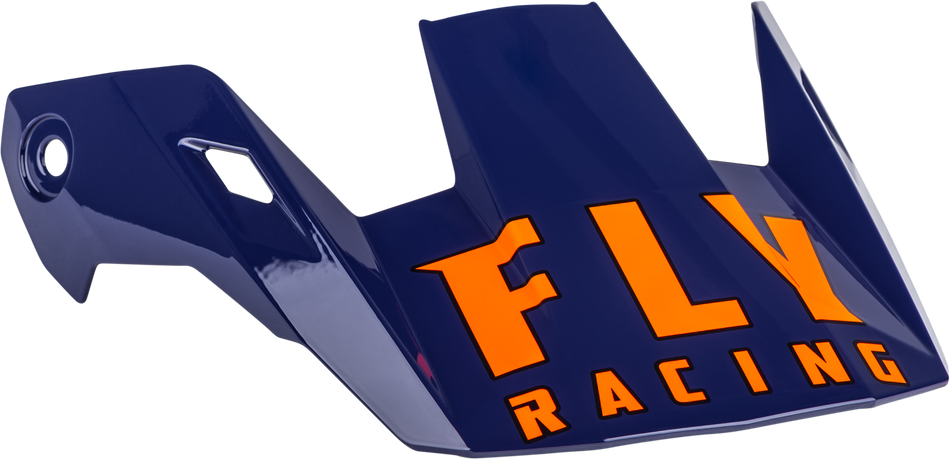 FLY RACING Rayce Helmet Visor Navy/Orange/Red Xs-Lg 73-91156