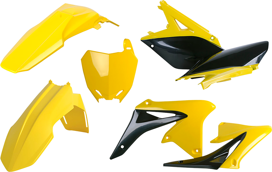 POLISPORT Body Kit - '17 OEM Yellow/Black - RM-Z 250 90727