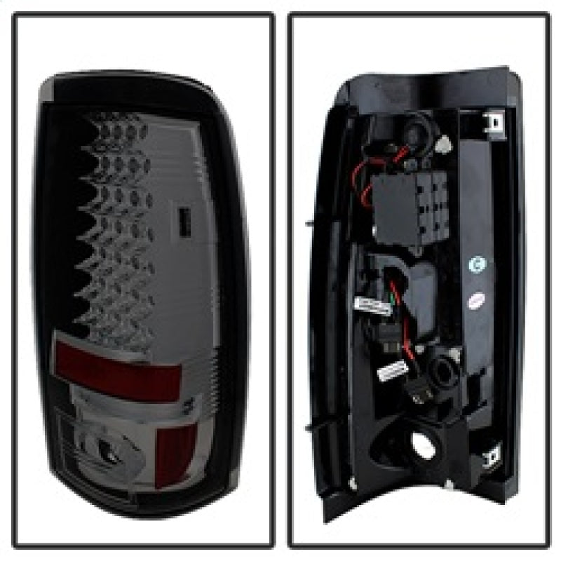 Spyder Chevy Silverado 1500 03-06 (Does Not Fit Stepside)LED Tail Lights Smke ALT-YD-CS03-LED-SM 5001764