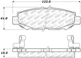 StopTech 92-00 Lexus GS300 Street Select Rear Brake Pads 305.0572