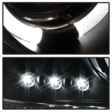 Spyder GMC Sierra 1500/2500/3500 99-06 Projector Headlights LED Halo LED Black PRO-YD-CDE00-HL-BK 5009357