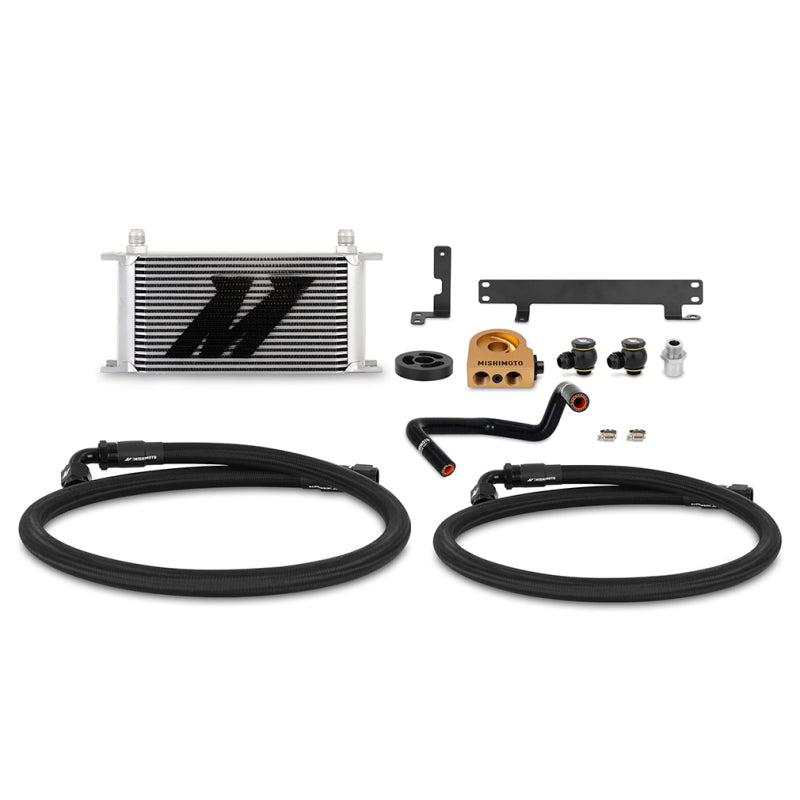 Mishimoto 2022+ Subaru WRX Thermostatic Oil Cooler Kit - Silver MMOC-WRX-22TSL