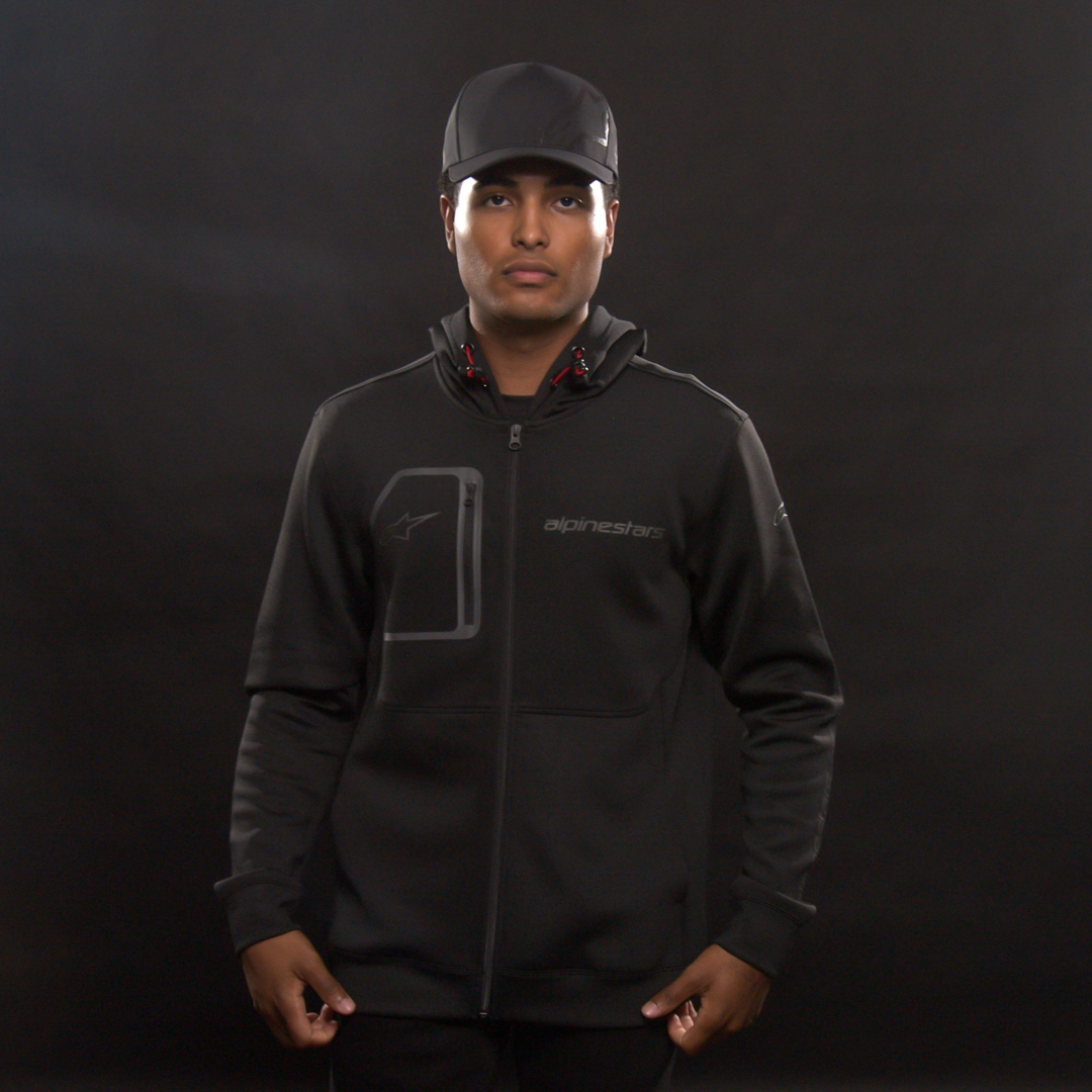 ALPINESTARS Convex Tech Hoodie - Black - XL 12125302010XL