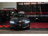 Spyder Chevy Cruze 11-14 Projector Headlights LED Halo -DRL Blk High H1 Low H7 PRO-YD-CCRZ11-DRL-BK 5037916