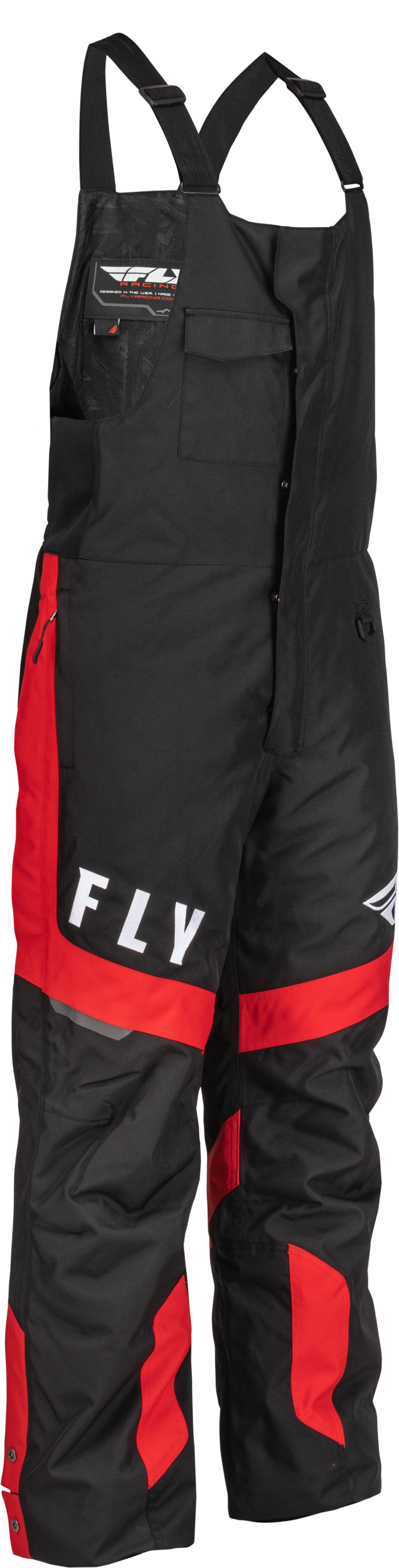 FLY RACING Outpost Bib Red/Black 3x 470-42843X