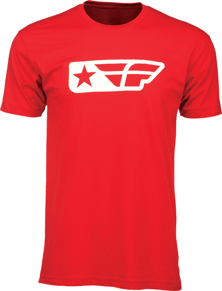 FLY RACING F-Star Tee Red L 352-0052L