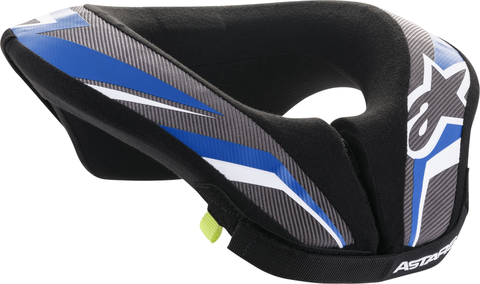 ALPINESTARS Sequence Youth Neck Roll Black/Anthracite/Blue Lg/Xl 6741018-177-LXL