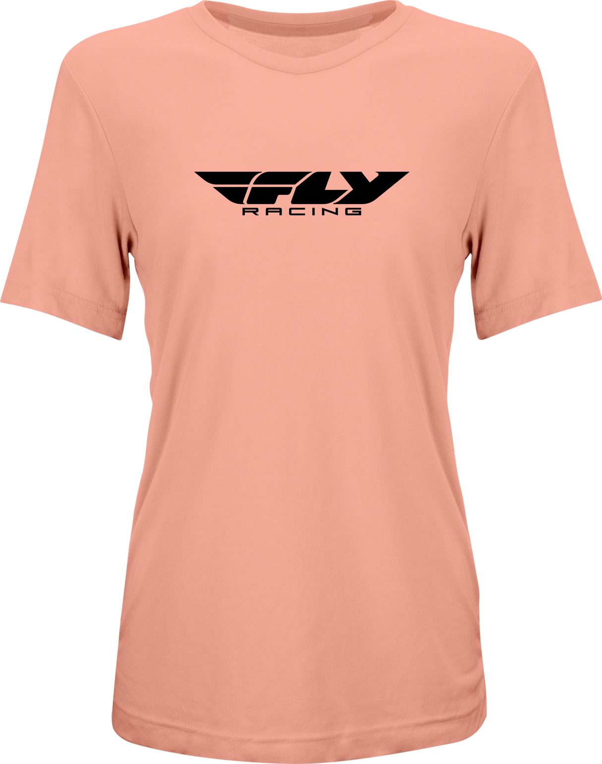 FLY RACING Women's Fly Origin Corp Tee Peach Sm 356-0102S