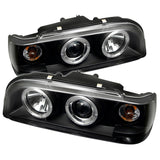 Spyder Volvo 850 93-97 Projector Headlights LED Halo Black High H1 Low H1 PRO-YD-VO85092-HL-BK 5012289