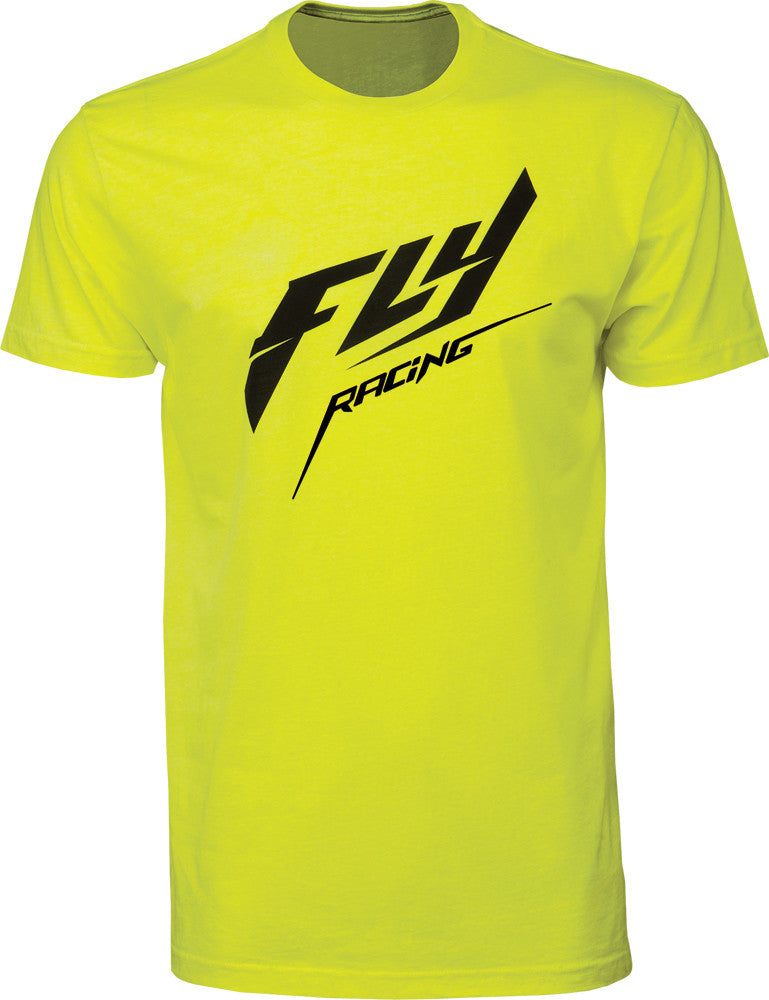 FLY RACING Stock Tee Neon Yellow 2x 352-05832X