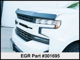 EGR 2019 Chevy 1500 Super Guard Hood Guard - Matte 301695