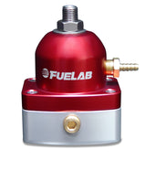 Fuelab 515 EFI Adjustable FPR 25-90 PSI (2) -6AN In (1) -6AN Return - Red 51502-2