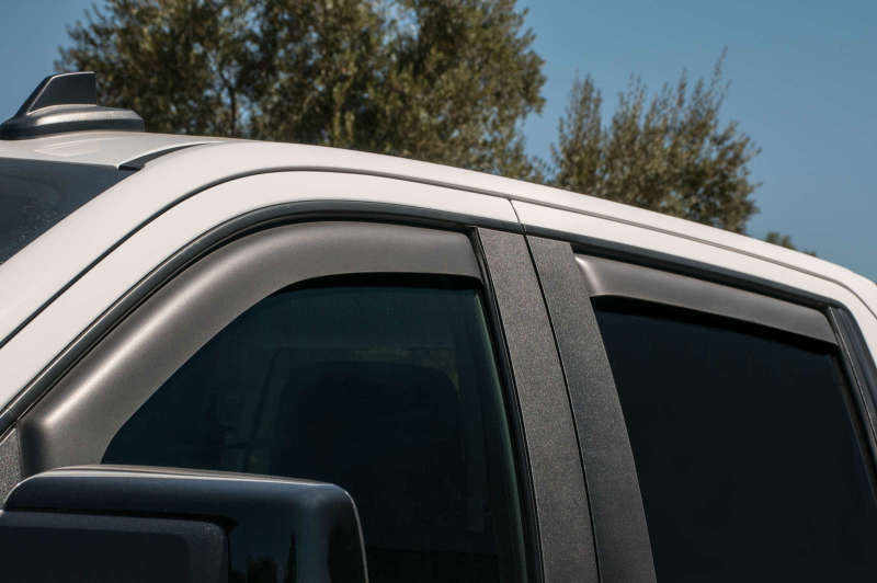 EGR 2019 Chevy 1500 Crew Cab In-Channel Window Visors - Matte 571695