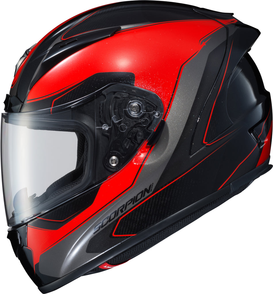 SCORPION EXO Exo-R2000 Full-Face Helmet Hypersonic Red 2x 200-7917