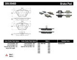 StopTech Performance 04-09 BMW X3 (E38) / 06-09 Z4 3.0Si (E86) / 00-07 330 Series Front Brake Pads 309.0946