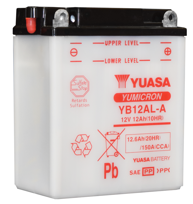 Yuasa YB12AL-A Yumicron 12 Volt Battery YUAM2221Y