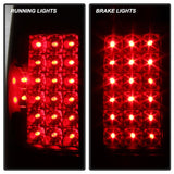 Xtune Ford F250/350/450/550 Super Duty 99-07 LED Tail Lights Black Smoke ALT-JH-FF15097-LED-BKSM 9027642