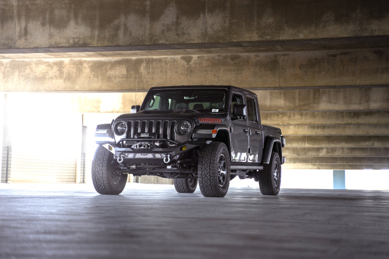 DV8 Offroad 07-18 Jeep Wrangler JK / 18-23 Wrangler JL / 20-23 Gladiator JT MTO Series Front Bumper FBJL-12