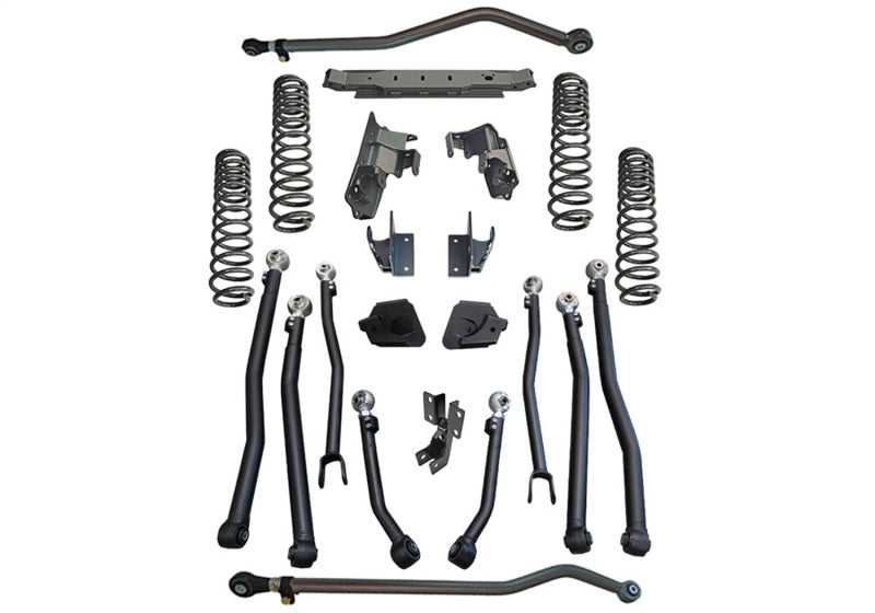 Superlift 18-23 Jeep Wrangler Unlimited 4in JLU Long Arm Kit - King 2.0 Shocks K199KG