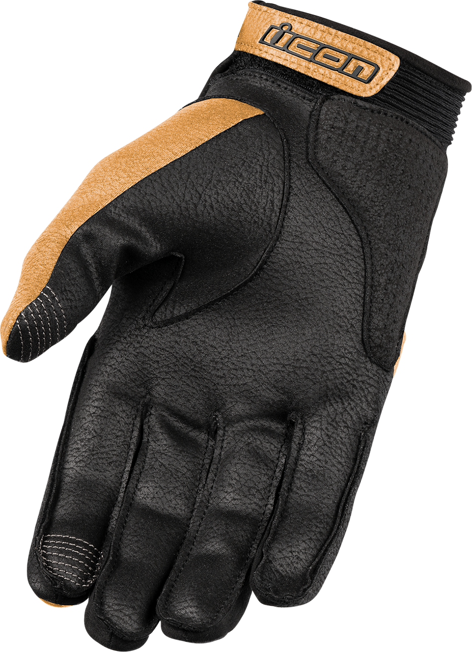 ICON Women's Superduty3™ CE Gloves - Tan - Medium 3302-0926