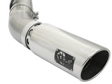 aFe LARGE BORE HD 5in 409-SS DPF-Back Exhaust w/Polished Tip 2017 GM Duramax V8-6.6L (td) L5P 49-44085-P