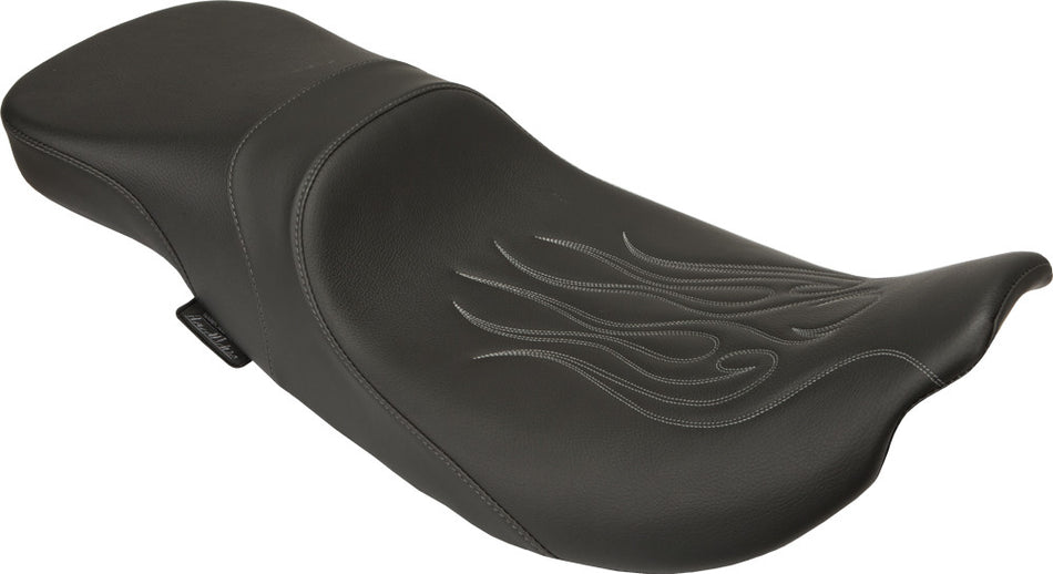 HARDDRIVE Highway 2-Up Xl Seat (Flame) 21-411F