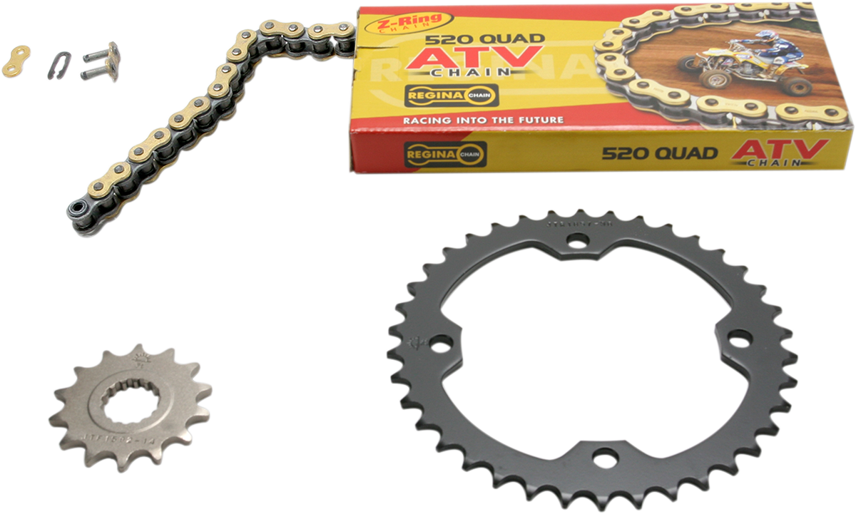 REGINA Chain and Sprocket Kit - YFZ 450/YFM 600 5QUAD/098KYA018