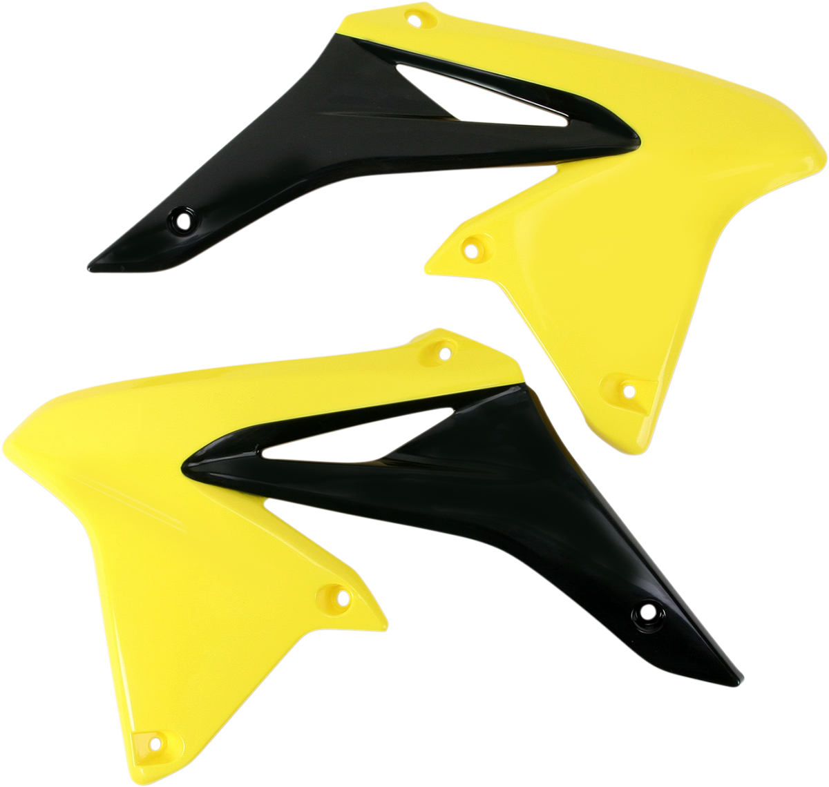 Protectores de radiador ACERBIS - Amarillo/Negro 2171911017 