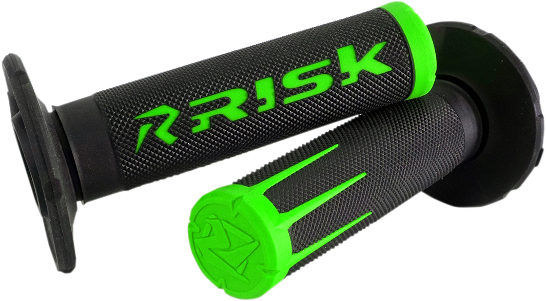 RISK RACING Grips - Fusion 2.0 - Green 286