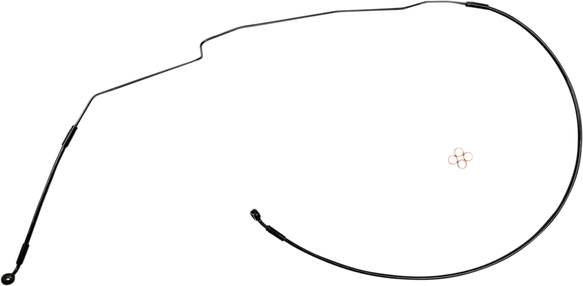 MAGNUM Bremsleitung - Schwarz - Indian SBB1422-40