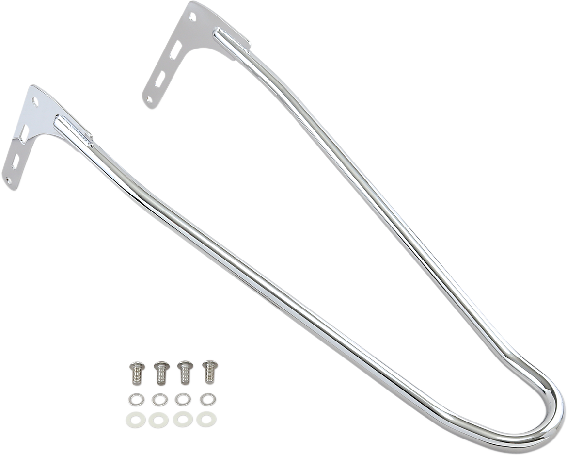 MOTHERWELL One-Piece Sissy Bar - Chrome MWL-156T-18