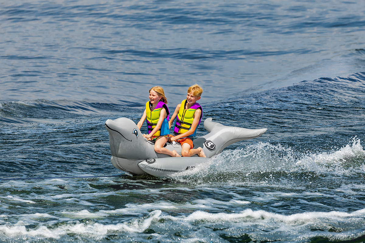 AIRHEAD SPORTS GROUP Dolphin Riding Tube - Towable AHHD-3056