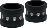 COVINGTONS Axle Spacer - Dimpled - Black - Non-ABS - FLT C0013-B