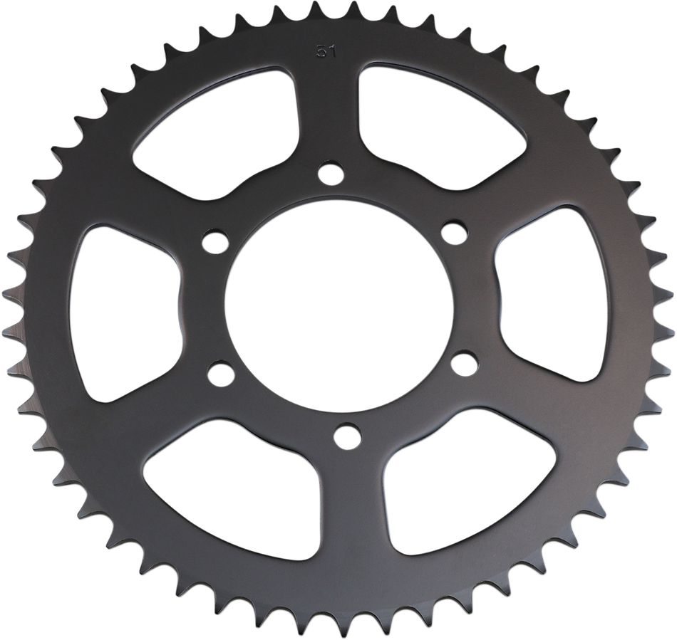 Parts Unlimited Rear Yamaha Sprocket - 520 - 51 Tooth Ct243-51s