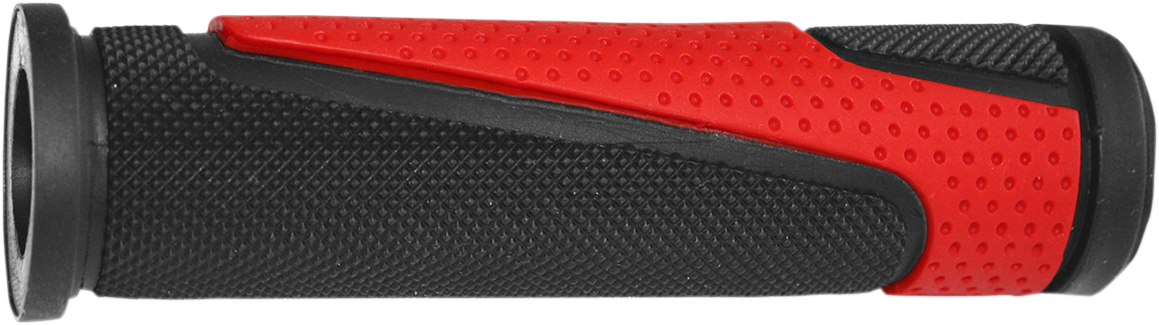 Puños PRO GRIP - 807 - Extremos abiertos - Rojo/Negro PA080722NERO 