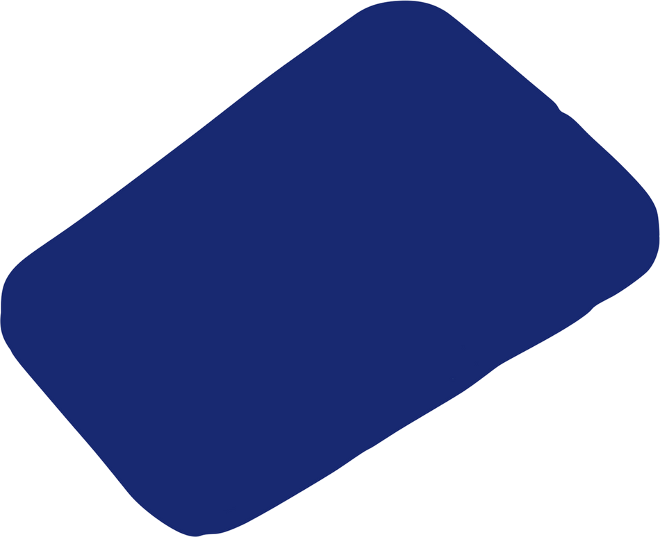 SADDLEMEN Pad - Do-It-Yourself - Medium - Raw - Blue 9425