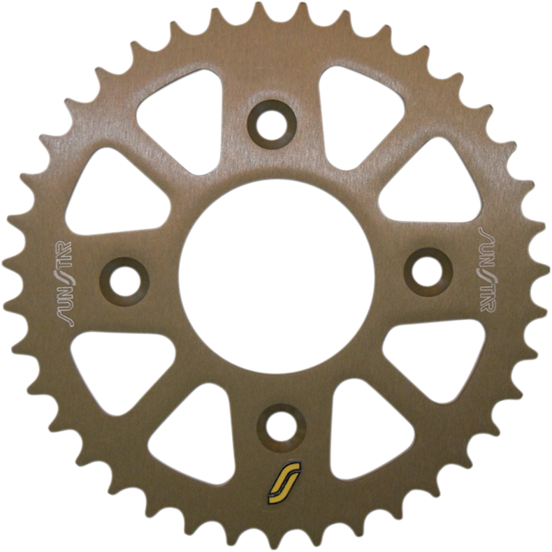 SUNSTAR SPROCKETS Rear Sprocket - 39 Tooth - Honda - Gold 5-106039