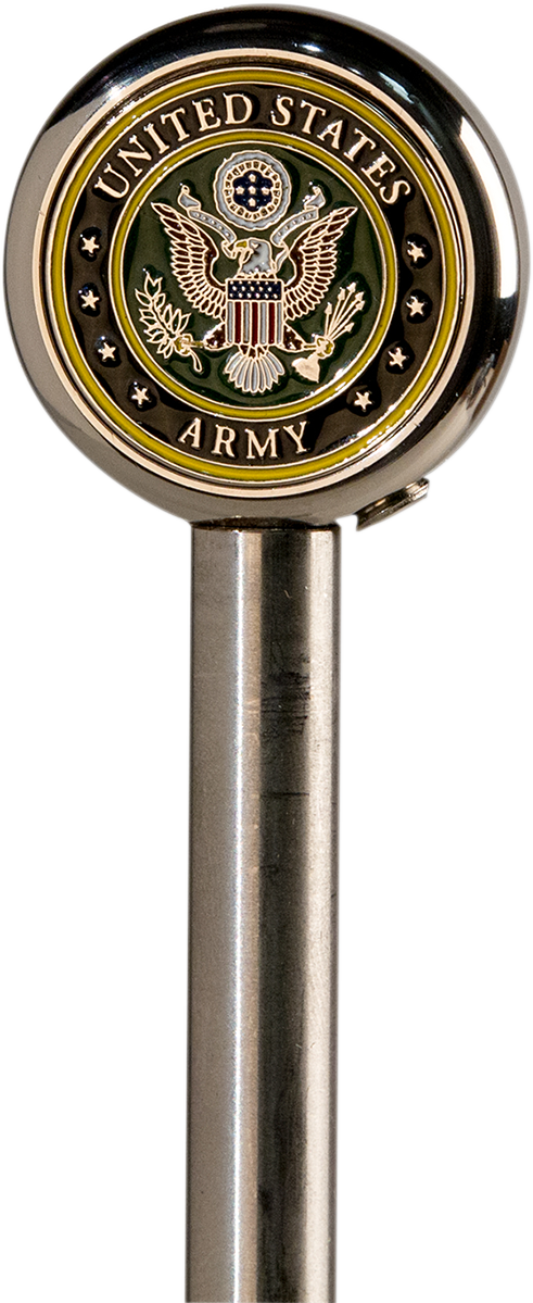 PRO PAD Army Crest Flag Topper - 9" POLE9-ARM-CT