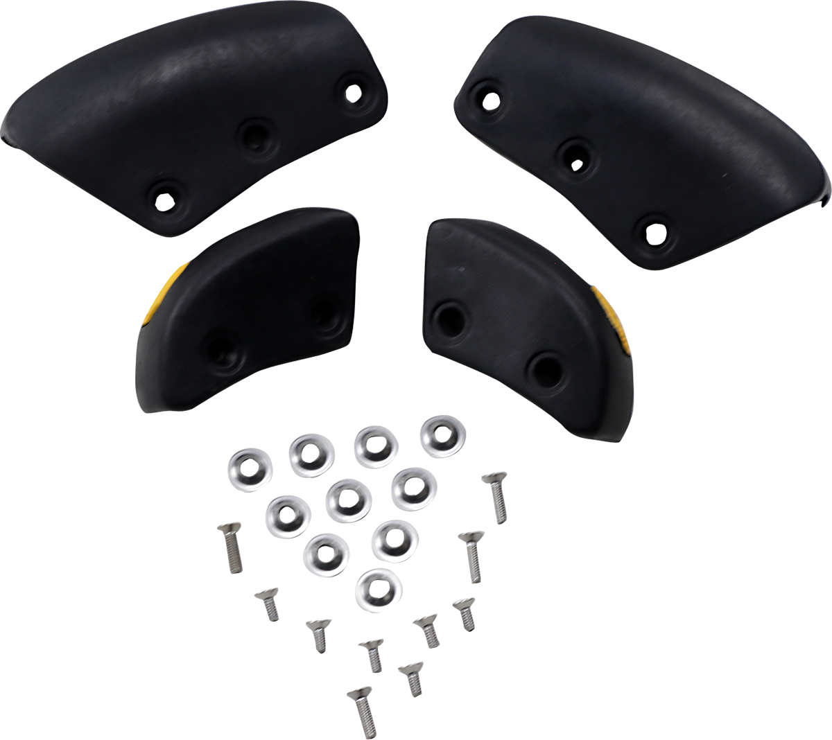 ATHENA Rubber Slider Kit - Black 1690