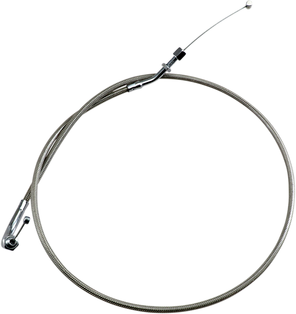 MOTION PRO Throttle Cable - Push - Yamaha - Stainless Steel 65-0261