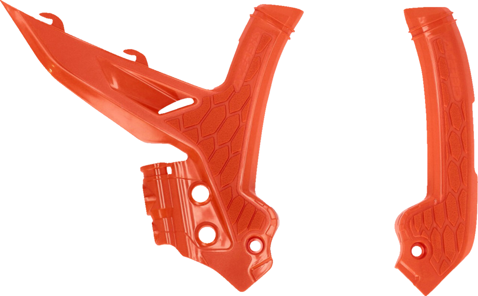 ACERBIS X-Grip Frame Guards - OEM '16 Orange - KTM 2975045226