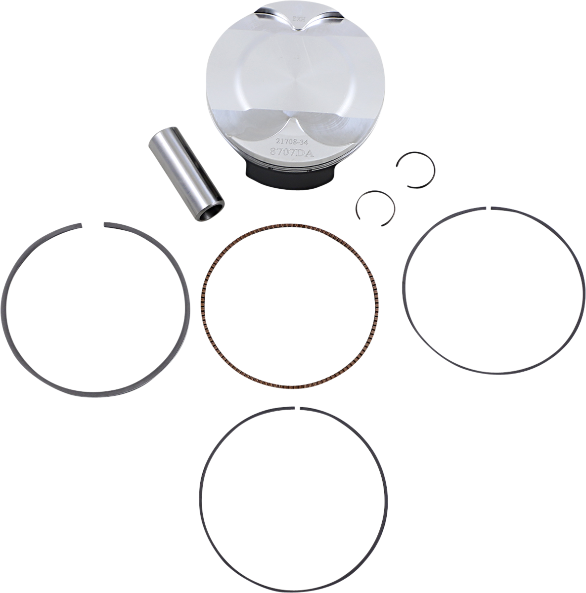 WOSSNER Piston Kit - FC/FE 450/EXC450R - 94.95 mm 8707DA