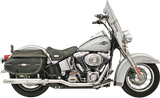 BASSANI XHAUST Tru Dual Exhaust - '07-'17 Softail SFT-212