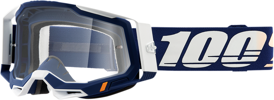 100% Racecraft 2 Goggles - Concordia - Clear 50121-101-07