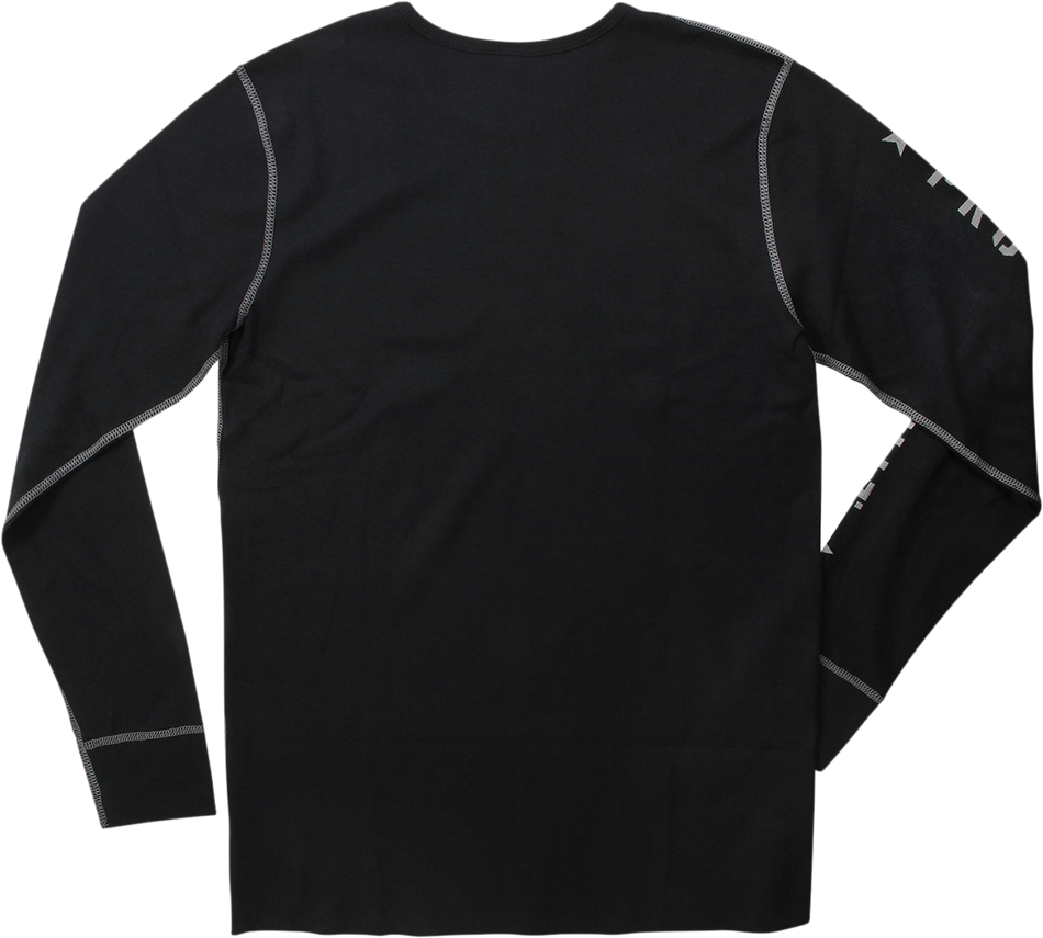 Camiseta térmica PRO CIRCUIT - Manga larga - Negra - Pequeña 6412101-010