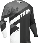 THOR Sector Checker Jersey - Black/Gray - Small 2910-7580